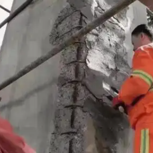习水梁板柱楼梯空洞蜂窝剥落露筋等表面破损修补用高强聚合物修补砂浆